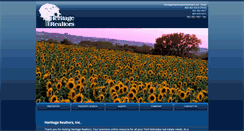 Desktop Screenshot of heritagerealtors.com