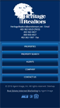 Mobile Screenshot of heritagerealtors.com
